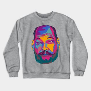 Winking Man Crewneck Sweatshirt